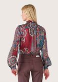 Carolyna gipsy print blouse image number 3