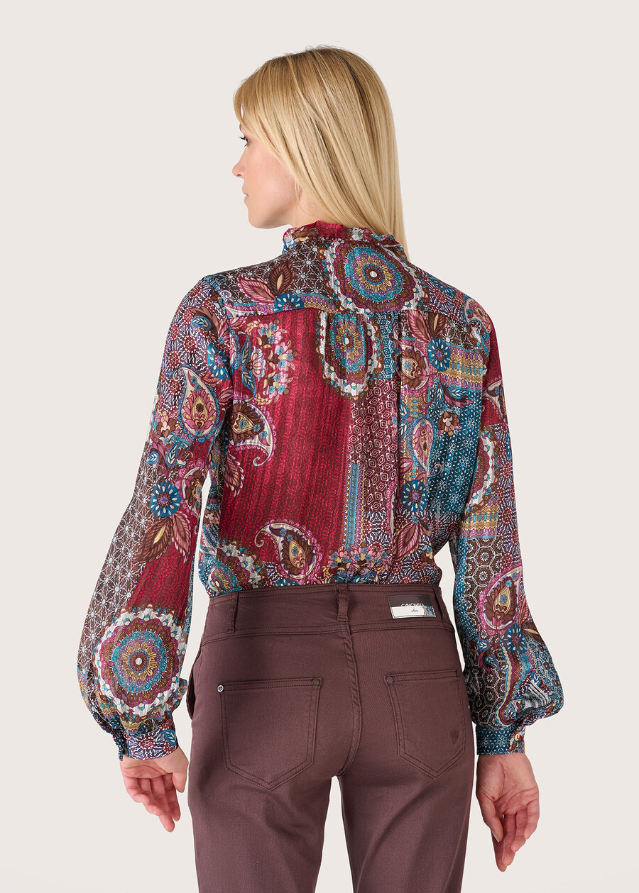 Carolyna gipsy print blouse, Woman  , image number 2