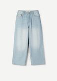 Pantalone Deny in 100% cotone BIANCO WHITE Donna immagine n. 6