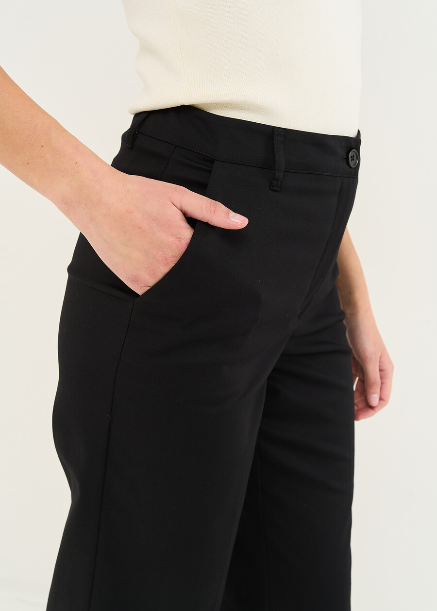 Pedros wide-leg trousers ROSANERO BLACK Woman , image number 3