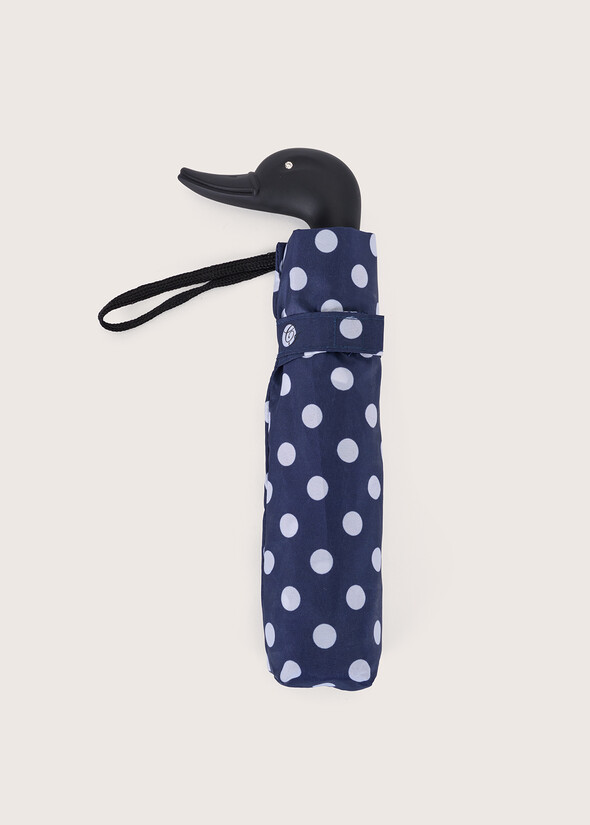 Umbrella with duck handle BLUE OLTREMARE  Woman null