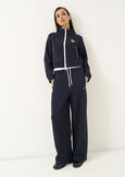 Pantalone Pat effetto doppio cintura BLU Donna immagine n. 1