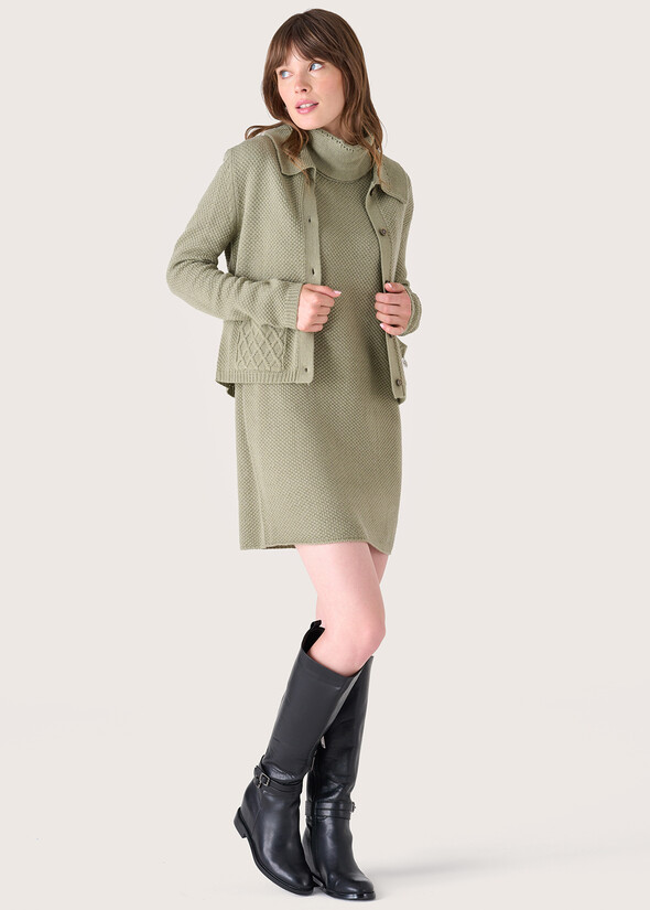 Twin knitted twin-set VERDE TIMO Woman null