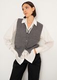 Gilet Gioel con paillettes GRIGIO MEDIUM GREYVIOLA VINACCIA Donna immagine n. 1