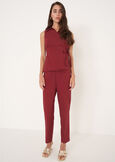 Camicia Tassiopea in cotone ROSSO BORDEAUX Donna immagine n. 4