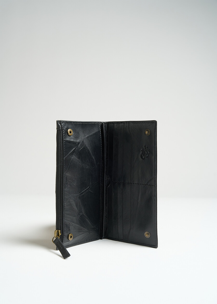 Phonex leather wallet NERO Woman , image number 2