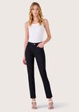 Pantalone Kate in cotone NEROMARRONE TABACCO Donna immagine n. 1