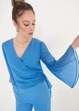 Blusa Blusy In Georgette GIALLOZAFFI Donna immagine n. 2