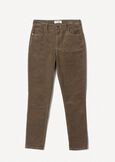Kate-V smooth velvet pants VERDE ALGAROSSO CHIANTI Woman image number 5