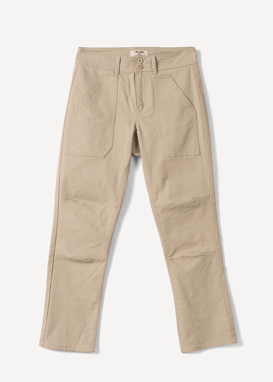 Paolo slim-leg trousers GRIGIOBIANCO WHITE Woman , image number 5