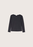 T-shirt Sabry in cotone NERO BLACKBIANCO WHITE Donna immagine n. 4