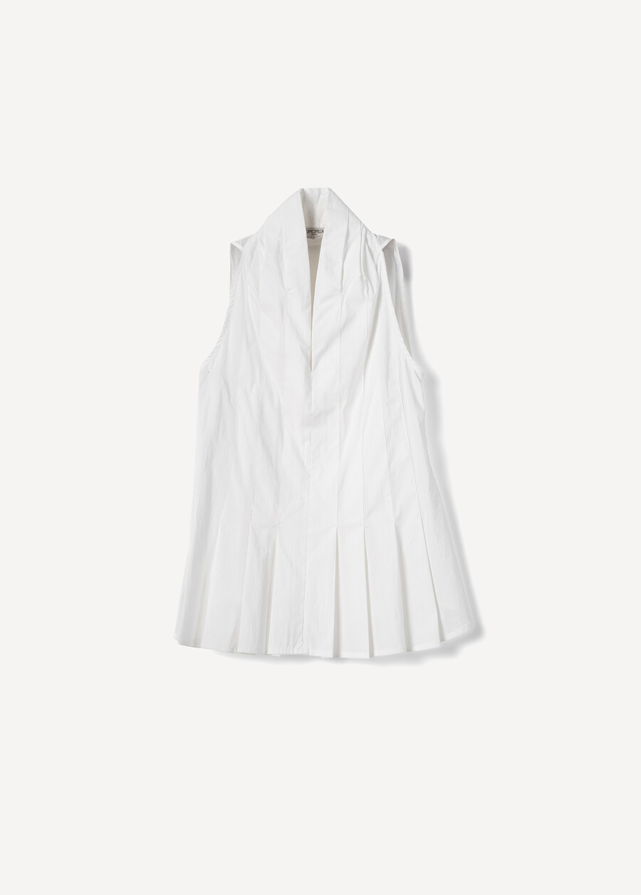 Top Tiziano Con Scollo Americano BIANCO WHITE Donna , immagine n. 5