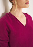 Maglia Marea in lana e cashmere VIOLA MAGENTAVERDE PAVONE Donna immagine n. 2
