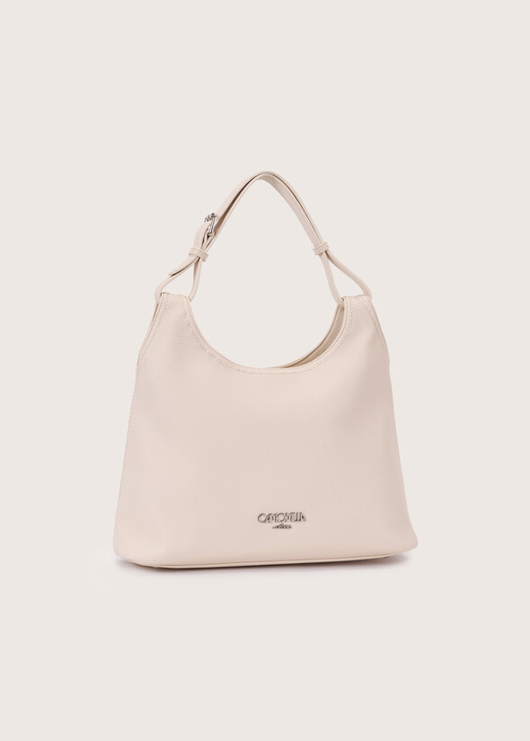 Bia eco-leather sack bag BEIGEVERDE SALVIA Woman null