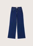 Pantalone Dennis in denim di cotone DENIM DARK DENIM Donna immagine n. 5