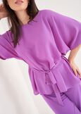 Blusa Benoro Con Cintura VIOLA MULBERRY Donna immagine n. 2