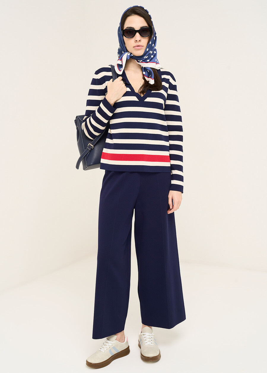 Miriam polo neck knit BLU Woman , image number 5