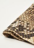 Foulard Sintia stampa pitone MARRONE TERRA Donna immagine n. 3