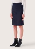 Gonna Gladys in tessuto tecnico NERO BLACKBEIGE GESSOBLU Donna immagine n. 3