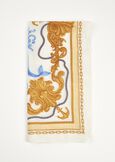 Simona 100% silk scarf BIANCO WHITEBIANCO WHITE Woman image number 2
