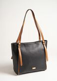 Shopping Bely-A in ecopelle cervo NERO BLACK Donna immagine n. 1