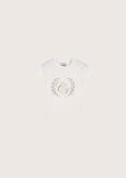 T- shirt Santiago in cotone GRIGIO MEDIUM GREYBIANCO WHITE Donna immagine n. 4