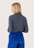Alessia knitted shirt BLU COBALTO Woman image number 3