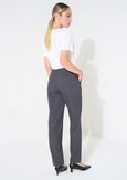 Pantaloni Alice slim in misto lana GRIGIO GREY Donna immagine n. 5