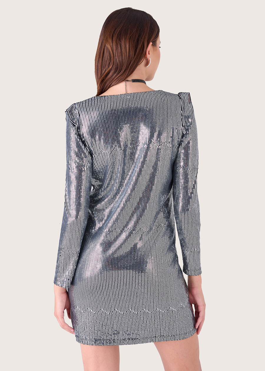 Abito Adele in paillettes SILVER Donna , immagine n. 4