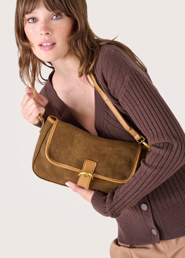 Borsa Bindy in eco-camoscio  Donna null