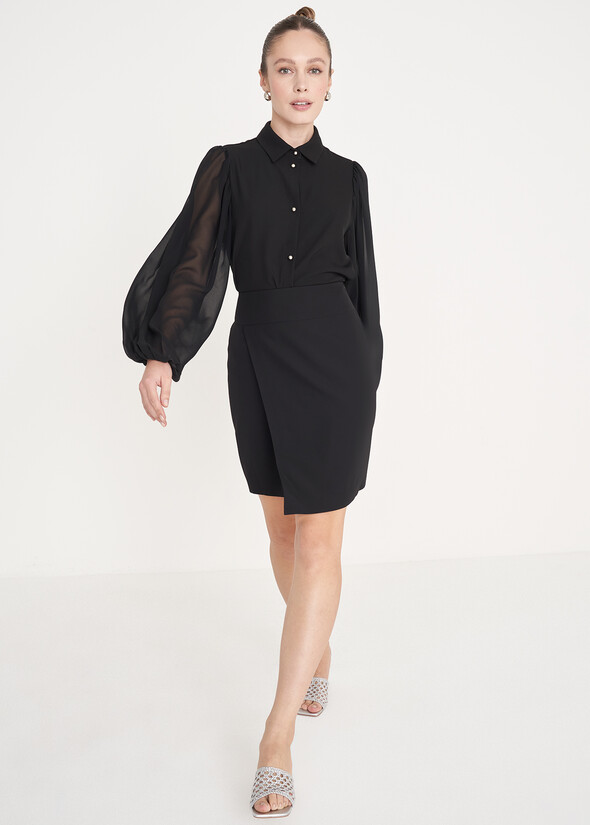 Gonna a portafoglio Glady NERO BLACK Donna null