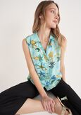 Top Tamira Fantasia Stelle Marine BLUE TURCHESE Donna immagine n. 1