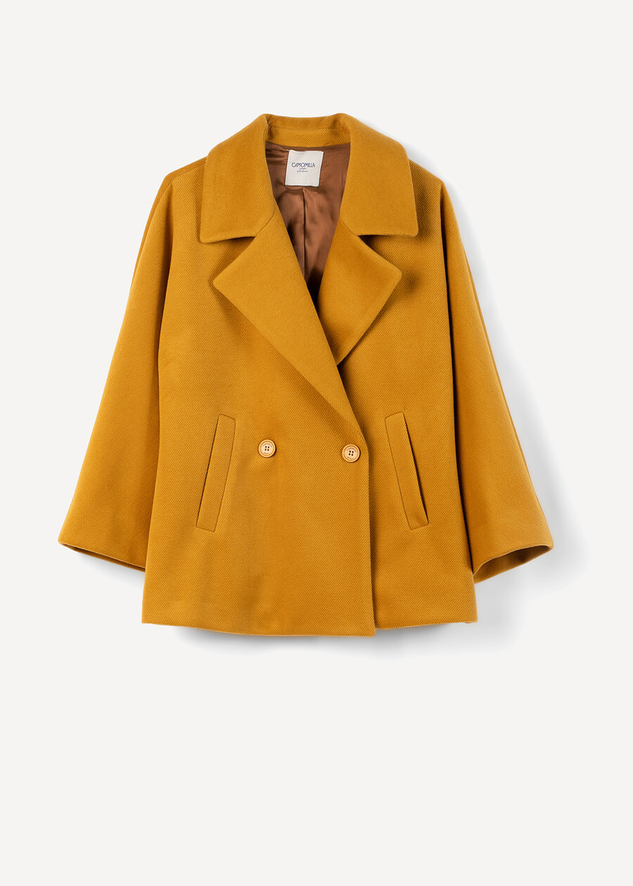 Cappotto Claudy doppiopetto BEIGE LATTEARANCIONE Donna , immagine n. 6