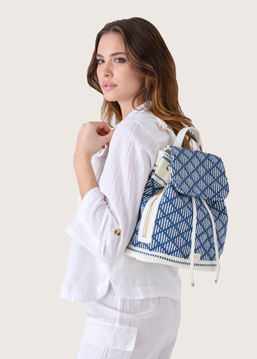 Brandy fabric backpack BLU AVION Woman , image number 1
