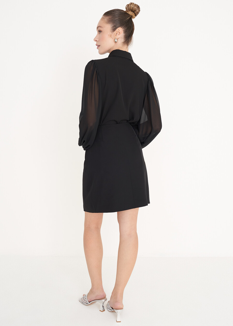 Gonna a portafoglio Glady BIANCO WHITENERO BLACK Donna , immagine n. 4