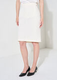 Gonna Gladys a tubino bi-stretch NERO BLACKBEIGE GESSOBLU Donna immagine n. 3