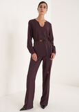 Ashley cady trousers
 VERDE PAVONEVIOLA VINACCIA Woman image number 1