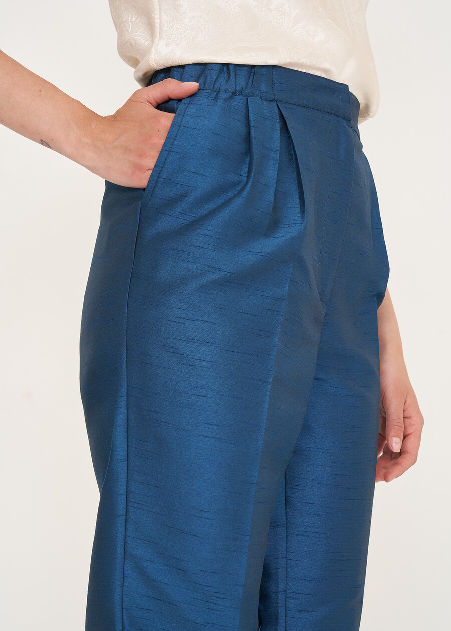 Peter elegant high-waisted trousers
 BLU LAGUNA Woman , image number 4