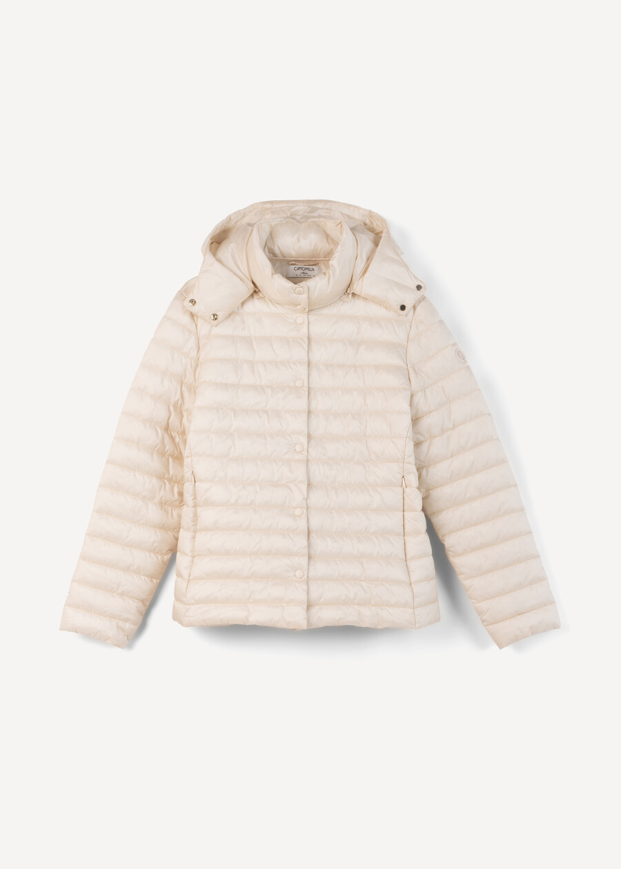 Patrik 100g hooded light puffer BIANCO WHITEROSABLU Woman , image number 6