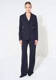 Pantaloni Giorgia ampi bi-stretch NERO BLACKBEIGE GESSOBLU Donna immagine n. 1