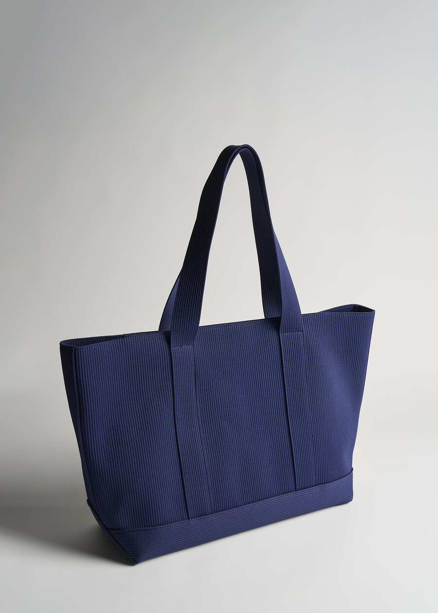 Borsa shopping Blask in tessuto tecnico BLU Donna , immagine n. 1