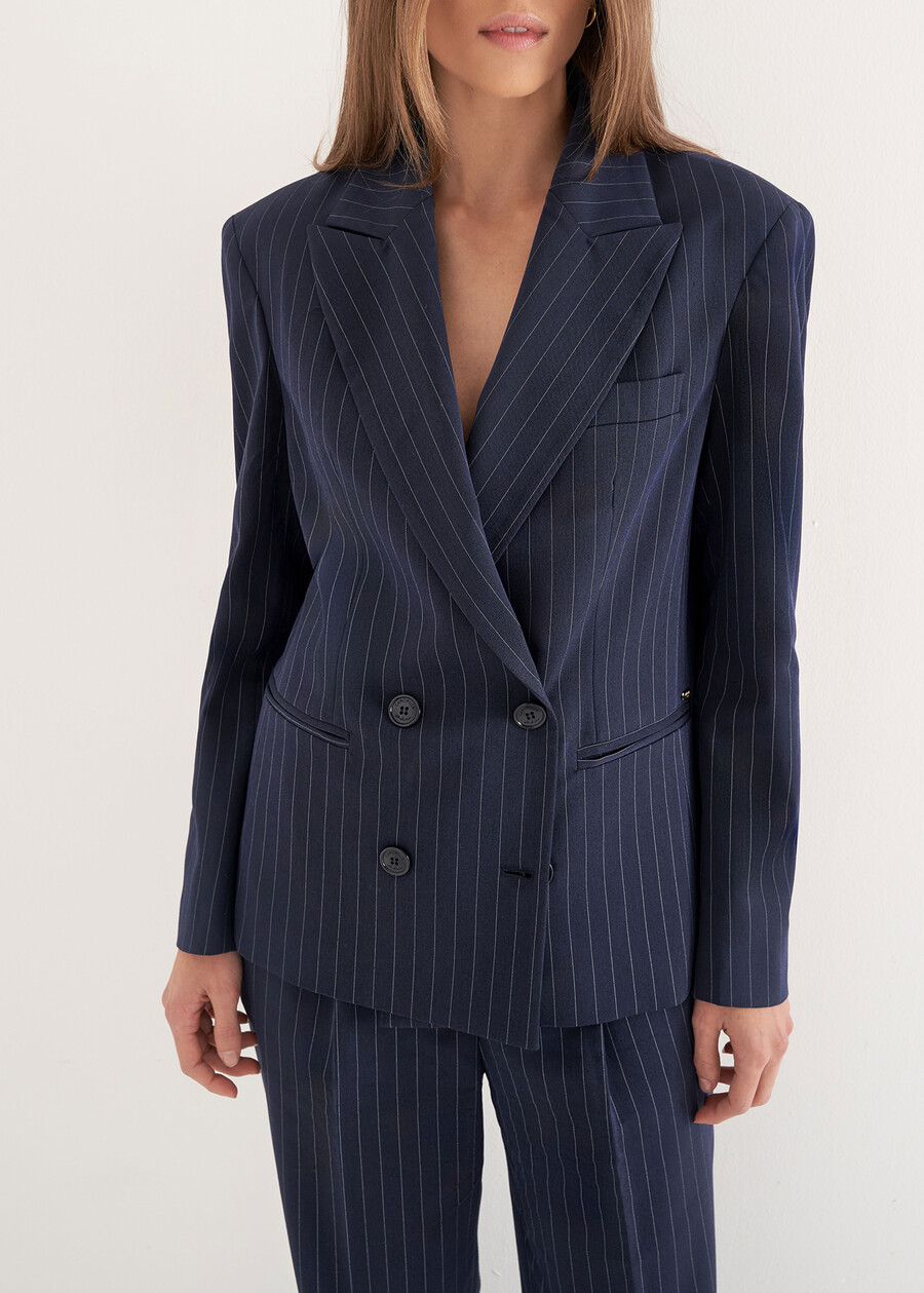 Giacca doppiopetto Griselda BLU Donna , immagine n. 3
