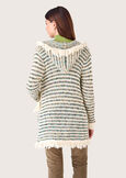 Cervia knitted cardigan BEIGE NAVAJO Woman image number 4