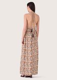 Abito lungo Abel 100% viscosa ARANCIO SUNRISE Donna immagine n. 4