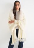 Mantella Manuela con collo in ecopelliccia BEIGE LATTE Donna immagine n. 1