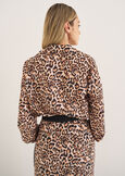Brigida printed blouse with collar NERO BLACK Woman image number 3