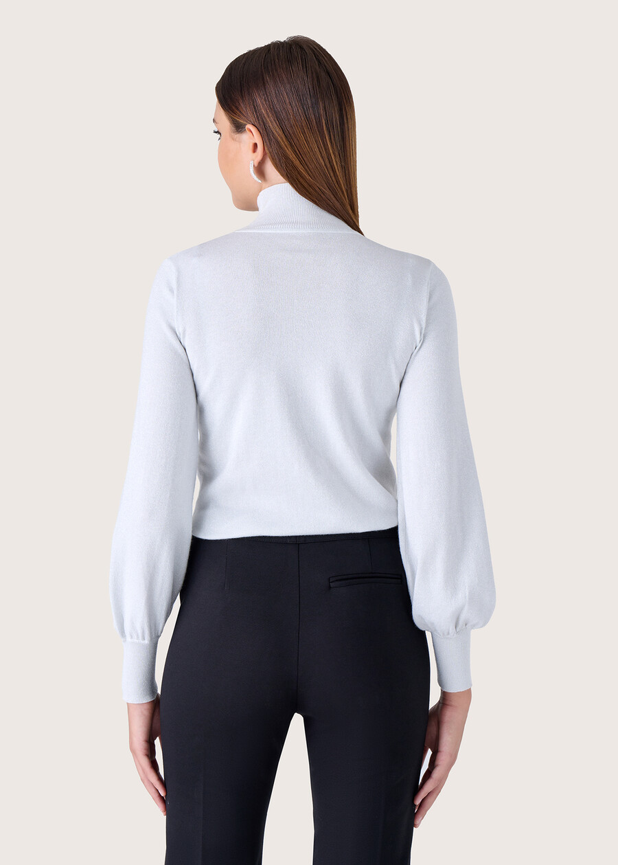 Maglia Merry con apertura a goccia BIANCO WHITE Donna , immagine n. 3