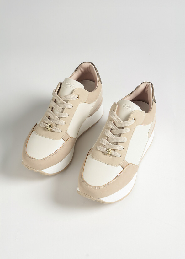 Sneakers Sherly bicolore BIANCO WHITE Donna null
