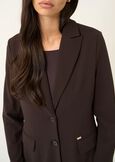 Blazer Giselle monopetto slim ROSSO BORDEAUXVERDE GARDENMARRONE Donna immagine n. 2