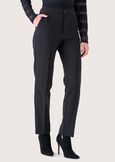 Alice technical fabric trousers NERO BLACK Woman image number 2